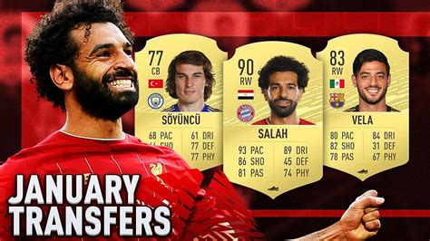 Fifa January Transfers Confirmed Deals Rumours W Salah Soyuncu