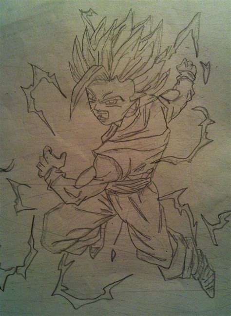 Gohan Super Sayajin 2 Rage By Atisorn Badboy On Deviantart