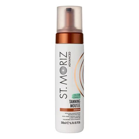 St Moriz Advanced Colour Correct Tanning Mousse Medium Mus