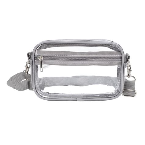 Waterproof Clear Shoulder Bag Storage Adjustable Strap Casual Fitted