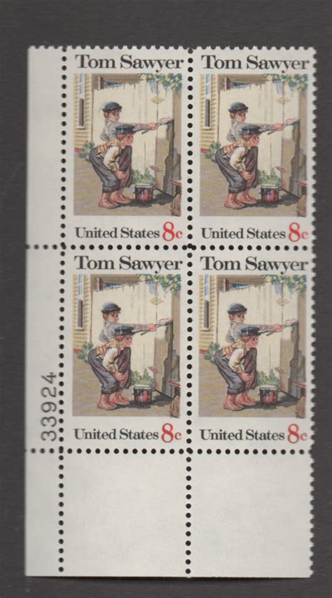 Scott Unused Og Mnh Plate Block Of United States General