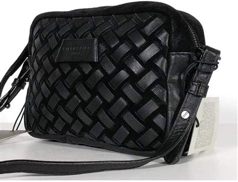 Liebeskind Berlin Black Woven Crossbody Bag Crossbody Bag Bags Chic