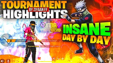 Insane Day By Day Esports 😈🚀 Tournament Highlights By Ziyaan Ff 🎯💥