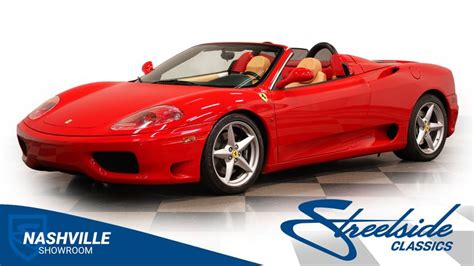 2005 Ferrari 360 | Classic Cars for Sale - Streetside Classics