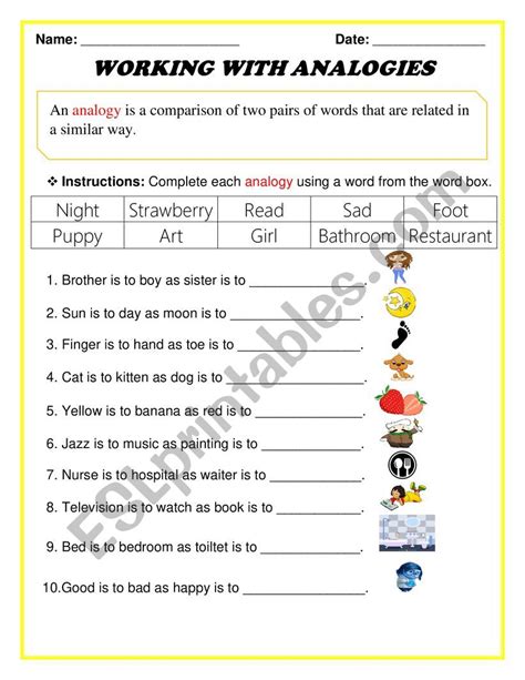 Missing Words Analogies Worksheet Teacher Made Twinkl 54 Off