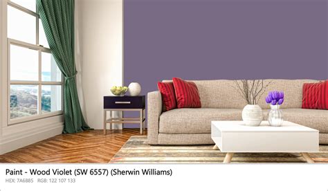 Sherwin Williams Wood Violet Sw 6557 Paint Color Codes Similar