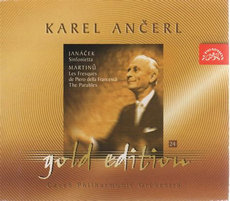 Janacek Ancerl Martinu Czech Po Ancerl Gold Edition