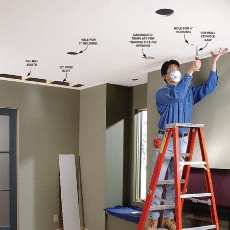 Install Can Light In Existing Ceiling