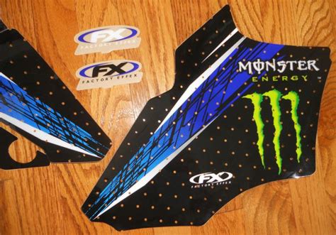 Buy FACTORY EFFEX YAMAHA MONSTER YZ85 GRAPHICS DECALS KIT YZ 85 (02-13 ...