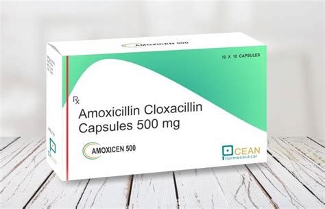 Amoxicillin Cloxacillin Mg Capsule Ocean Pharmaceutical