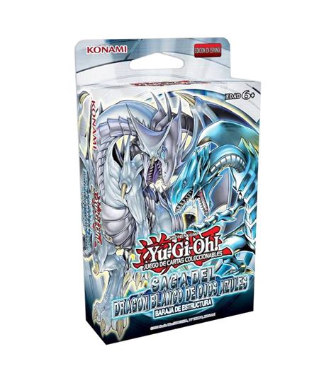 Yu Gi Oh Saga del Dragón Blanco de Ojos Azules Baraja de Estructura