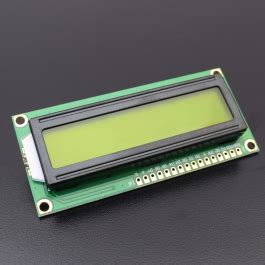 1602 LCD 16 Characters By 2 Line LCD Display With Backlight