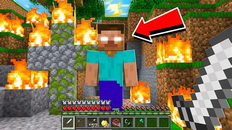 The First Herobrine Sighting In My Minecraft World Youtube