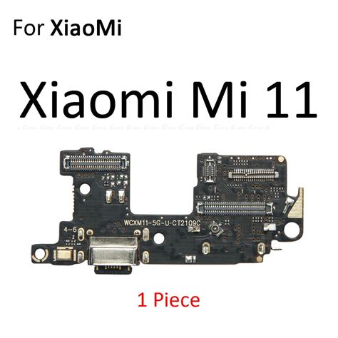 บอร์ดพอร์ตชาร์จ Usb พร้อมสายแพไมโครโฟน สําหรับ Xiaomi Mi 11 10 10t Pro