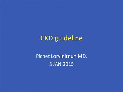 PDF CKD guideline PDF fileในผปวยโรคไตเรอรง คอ นอยกวา 130