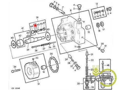 Oring Pompa Hidraulica John Deere Bepco R Ron Piese Tractor