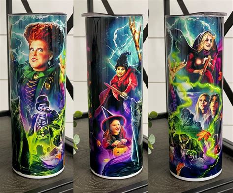 Hocus Pocus 20oz Skinny Tumbler Screamers Costumes