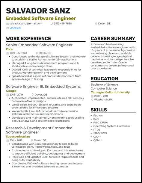 Current Resume Formats For Engineers Ediva Gwyneth