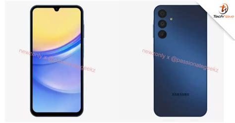 Samsung Galaxy A15 5G Renders leaked - New phone could come in yellow ...