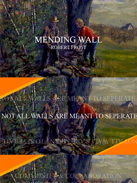 Mending Wall | PDF