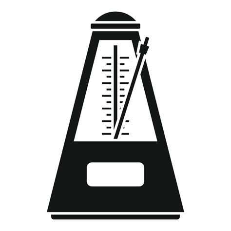 Motion Metronome Icon Simple Style 14615292 Vector Art At Vecteezy