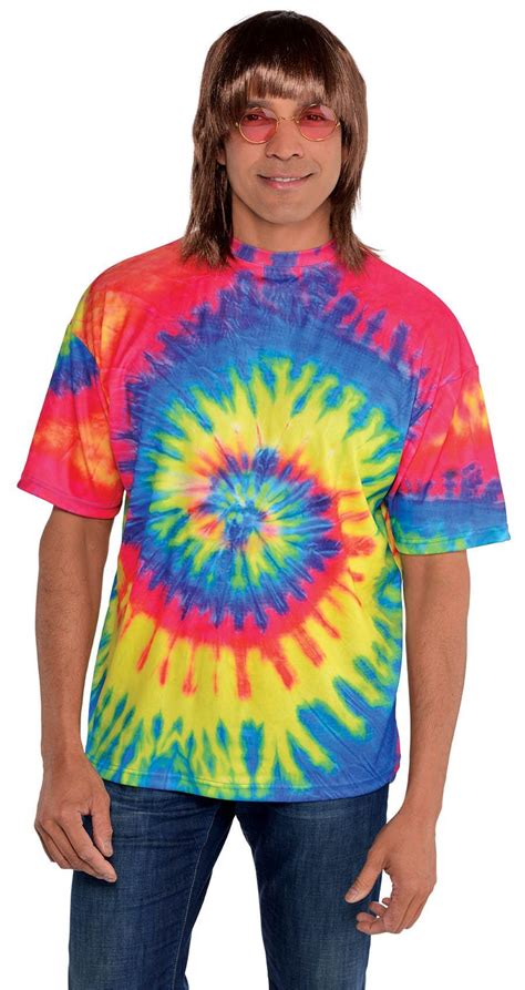 Shirt Tye Dye Adult Xl Tie Dye T Shirts Dye T Shirt Hippie Costume