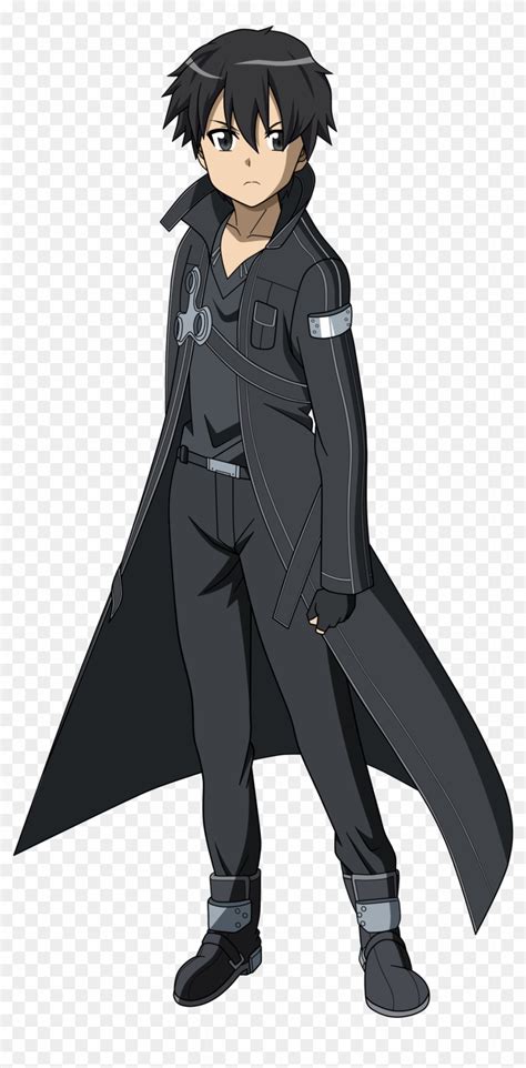 Sword Art Online Clipart Sao Kirito Full Body Free Transparent Png