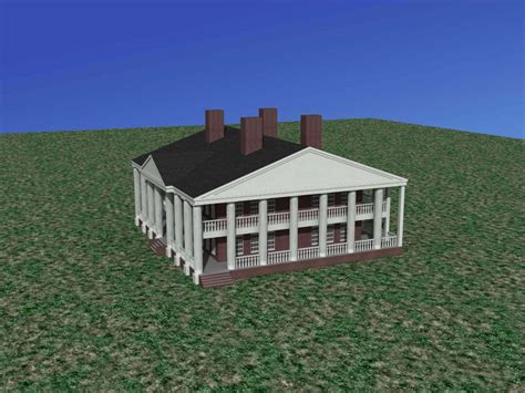 Plantation House - 3D Model by Dreamscape Studios