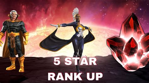 Marvel Contest Of Champions 5 Star Rank Up Youtube