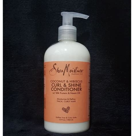 Shea Moisture Coconut Hibiscus Curl Shine Conditioner Lazada Ph