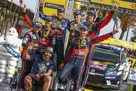 Rallye Spanien Ogier Feiert Vierten WM Titel BRF Nachrichten