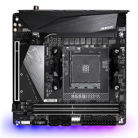 Gigabyte B550I AORUS PRO AX AMD AM4 RGB LED WiFi 6 B550-I-AORUS-PRO-AX ...