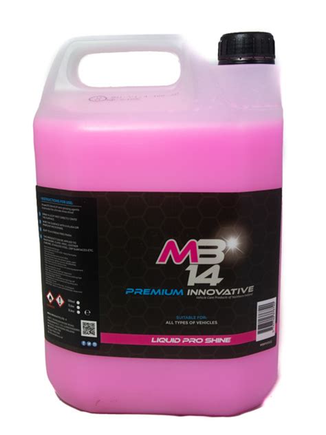 Mb14 Pro Shine Liquid Polish 5ltr Belleek Motor Supplies