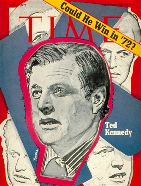 TIME Magazine Cover Sen Edward Kennedy Nov 29 1971 Edward