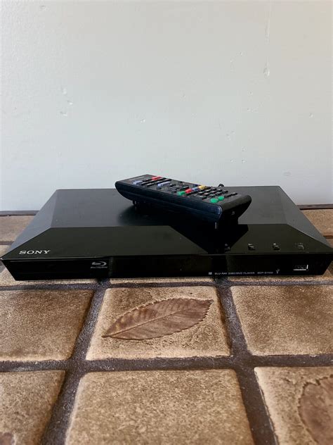 Sony Blu Ray Disc Dvd Player Bdp S With Remote For Parts Or Repair