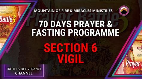 Section Vigil Days Prayer And Fasting Edition Dr D K