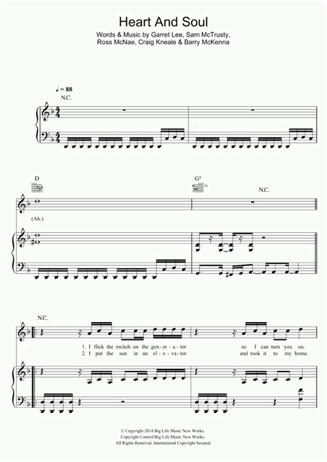 Heart And Soul Piano Sheet Music | OnlinePianist