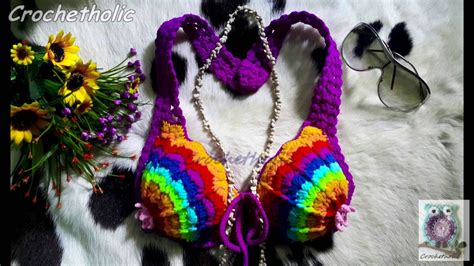 Rainbow Bikini A Crochet Part YouTube