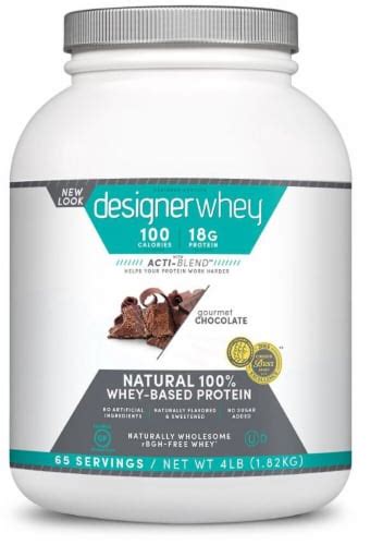 Designer Protein Protein Powder Gourmet Chocolate 4 Lbs Kroger