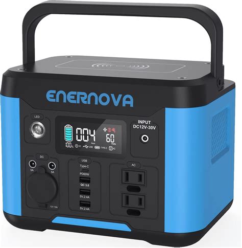 Buy Enernova 300w Portable Power Station 296wh 80000mah Solar Generatorsolar Panel Optional