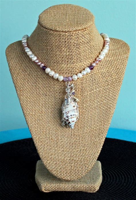 Seashell Jewelry Beach Jewelry Seashell Necklace Seashell - Etsy | Seashell necklace, Ocean ...