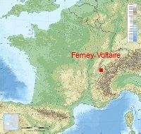 Carte De Ferney Voltaire