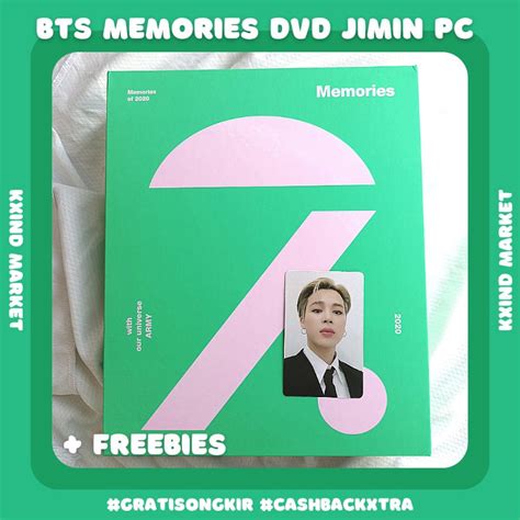 Jual Bts Dvd Memories Photocard Jimin Pc Jimin Memo Album