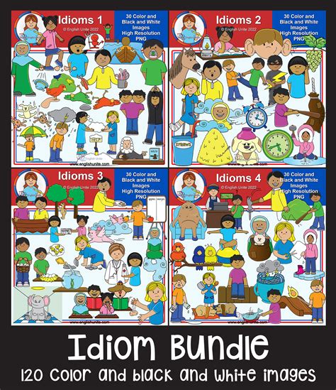 Clip Art - Idioms Bundle | Made By Teachers