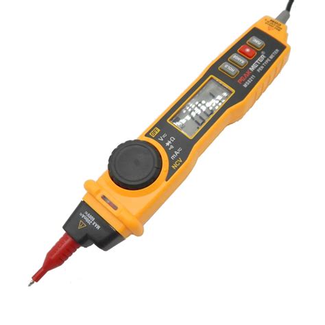 Digital Multimeter With Probe ACV DCV Electric Handheld Tester Multi