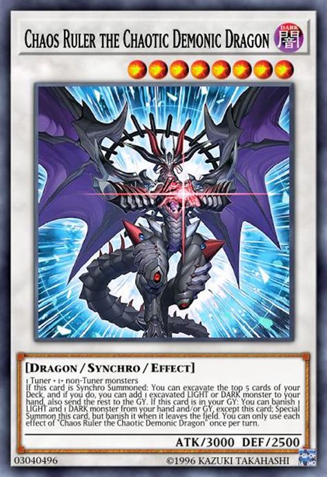 Chaos Ruler, the Chaotic Magical Dragon - ROTD-EN043 - Secret Rare - Face To Face Games