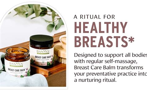 Banyan Botanicals Breast Care Balm Organic Herbal Salve