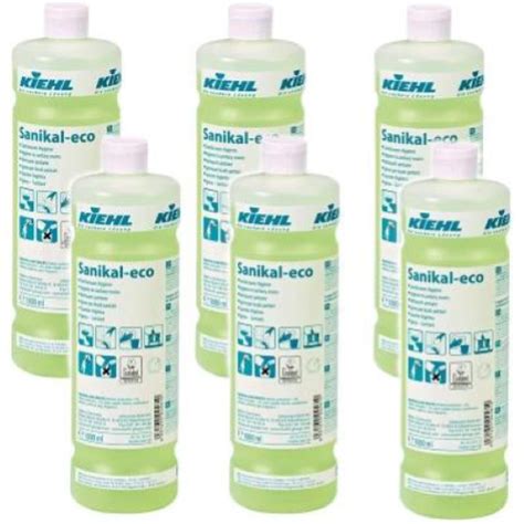 Detergente Ecologico Bagni Sanitari Sanikal Eco Lt 1 Pezzi 6