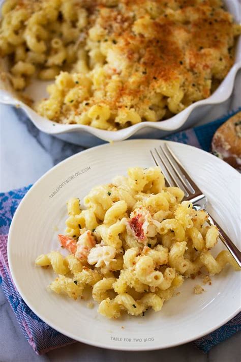 Lobster & Shrimp Mac n Cheese | Table for Two® by Julie Chiou