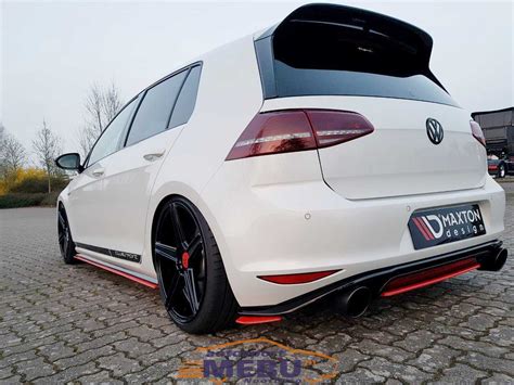 Maxton Design Volkswagen Golf Vii Gti Clubsport Achter Splitters Autosport Mebu